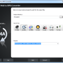 Freemore M4a to MP3 Converter freeware screenshot
