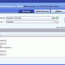 DataNumen Outlook Express Drive Recovery freeware screenshot