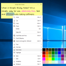 Simple Sticky Notes freeware screenshot
