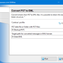 Convert PST to EML for Outlook freeware screenshot