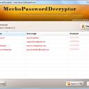Password Decryptor for Meebo freeware screenshot