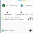 Cyber Prot freeware screenshot