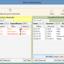 RemindMyMoney for Windows 64 freeware screenshot