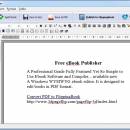 Edaysoft Free eBook Publisher freeware screenshot