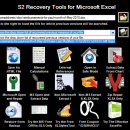 S2 Recovery Tools for Microsoft Excel freeware screenshot