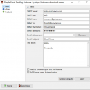 Simple Email Sending Software freeware screenshot
