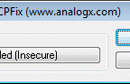 AnalogX DHCP Fix freeware screenshot