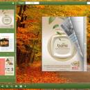 Red Autumn Page Flipping Themes freeware screenshot