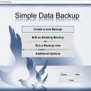 Simple Data Backup freeware screenshot