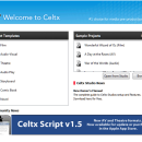 Portable Celtx freeware screenshot