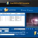 Free DVD to PSP Converter freeware screenshot
