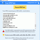 Free VPN Test freeware screenshot