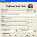 BREAKTRU MyPhone Book Dialer freeware screenshot