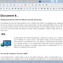 SSuite Fandango Desktop Editor freeware screenshot
