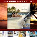 Coconut Palm Flip Book Theme freeware screenshot