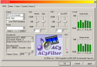 AC3 Filter freeware screenshot
