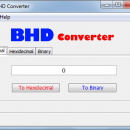 BHD Converter Portable freeware screenshot
