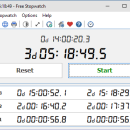 Free Stopwatch freeware screenshot