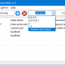 BlueLife Hosts Editor freeware screenshot