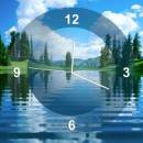 Lake Clock Screensaver freeware screenshot