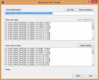 Whirlpool File Checker 64-bit freeware screenshot