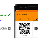 Point n Scan Create QR, barcode, EAN, freeware screenshot