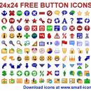 24x24 Free Button Icons freeware screenshot