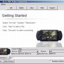 Free PSP Video Converter freeware screenshot