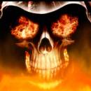 Fire Skull Animated Wallpaper freeware screenshot