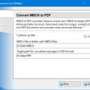 Convert MBOX to PDF for Outlook freeware screenshot