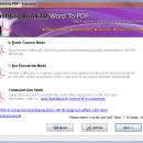 FlippingBook3D Word to PDF Conveter freeware screenshot