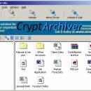 CryptArchiver freeware screenshot