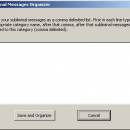 Subliminal Messages Organizer freeware screenshot