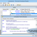 Personal Knowbase Reader freeware screenshot