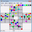 Color Sudoku freeware screenshot