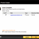 Norton Power Eraser freeware screenshot