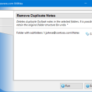 Remove Duplicate Notes for Outlook freeware screenshot