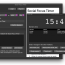 Social Focus Timer freeware screenshot