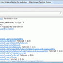 Free Link Checker freeware screenshot