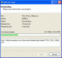 MOV Download Tool freeware screenshot