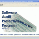 Software Audit Protection Program freeware screenshot