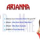 Arianna Virtual Girl DeskMate freeware screenshot