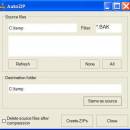 AutoZIP freeware screenshot