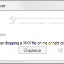 MKV Chapterizer freeware screenshot
