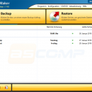 BackUp Maker freeware screenshot