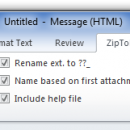 Zip to Email Free freeware screenshot