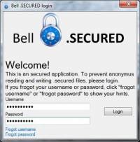 Bell .SECURED freeware screenshot