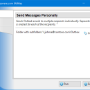 Send Messages Personally for Outlook freeware screenshot
