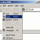 Toolbar2000 freeware screenshot