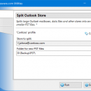 Split PST Files for Outlook freeware screenshot